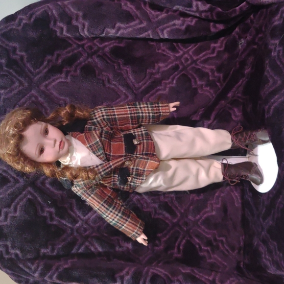 Collectable Porcelain Doll - Picture 1 of 4